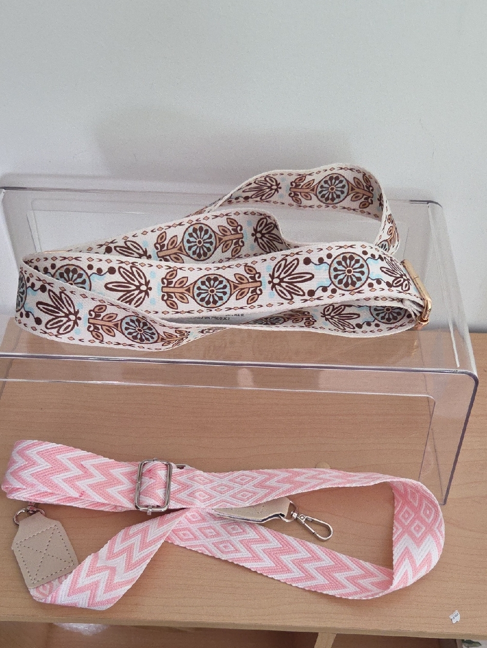 Set Of 2 Removable Crossbody Bag Straps